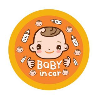 สติ๊กเกอร์ติดรถ BabyINCar