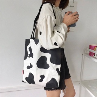 cow tote bag (ส่งฟรี)