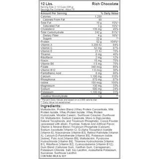 Dymatize Nutrition - Super Mass Gainer Chocolate 12lb