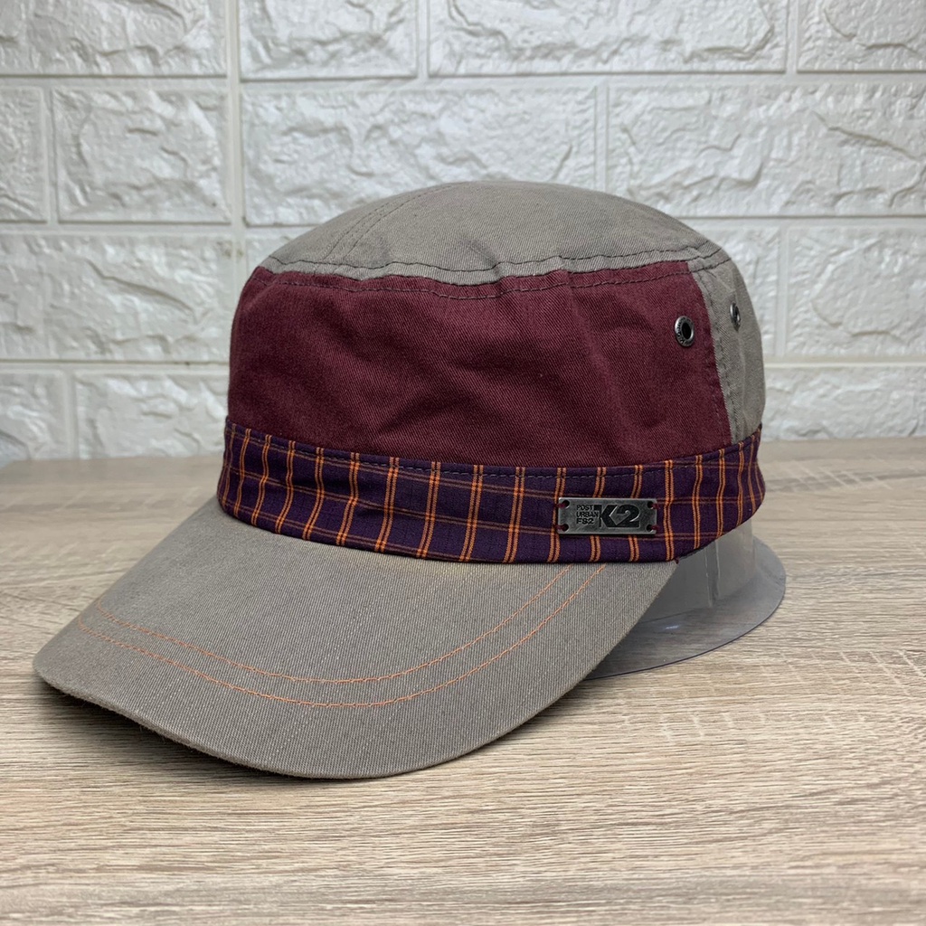 หมวก K2 technical outdoor ทรงสวยหยอดลูกเล่นด้วยลายตาราง