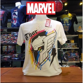 เสื้อยืดMarvel_ลิขสิทธิ์แท้ลายTharสีขาว(mvx-199)