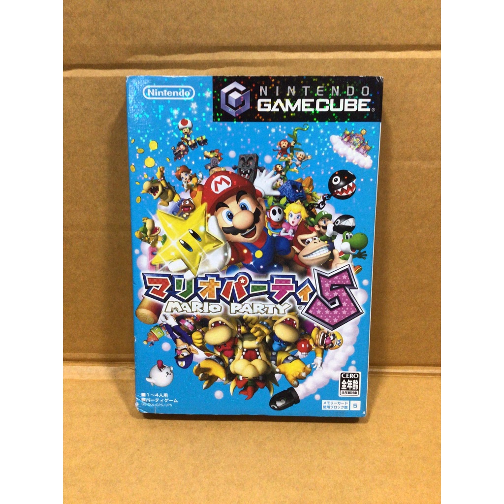 แผ่นแท้ [GC] [0007] Mario Party 5 (DOL-P-GP5J) Gamecube Game cube