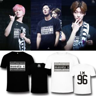 [S-5XL] Pre เสื้อยืด MONSTA X IN CONCERT Hot Sale Tee