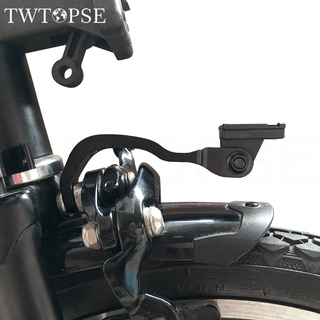 Twtopse อุปกรณ์เมาท์ขาตั้งไฟ CATEYE 3SIXTY สําหรับรถจักรยานแบบพับ Brompton