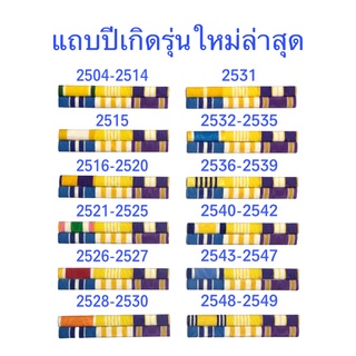 แถบปีเกิดรุ่นใหม่ล่าสุด