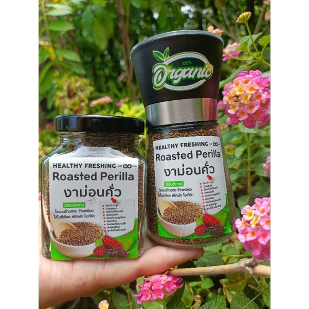 งาม่อนคั่วสุกพร้อมทาน4289&6395 แบบเมล็ดคั่วและแบบป่นหอมๆ สด ใหม่พร้อมทานค่ะ