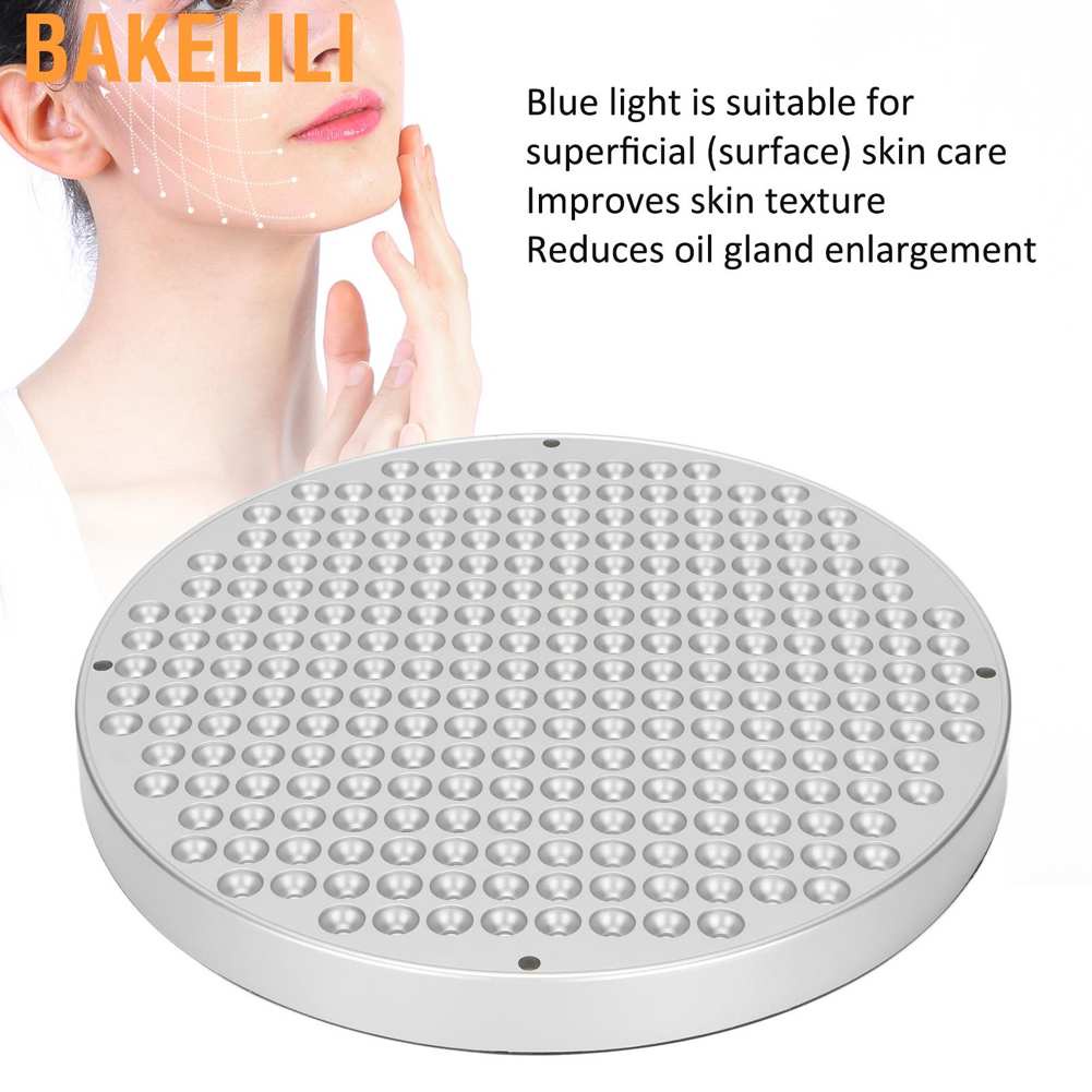 Bakelili Round Blue Light Therapy Lamp Household Skin Whitening Acne