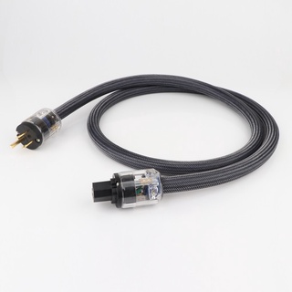 ใหม่ D503 hifi Audio 99.9998% OFC สายไฟทองแดง 10AWG EU AC