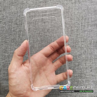 เคส Galaxy S10+ S10plus หลังแข็งใส ขอบยางใส เสริมมุม กันกระแทก