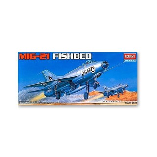 โมเดลเครื่องบินประกอบ Academy Model 1/72 AC12442 (1618) MIG-21 FISHED