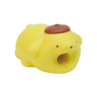 Cable bite pompom purin