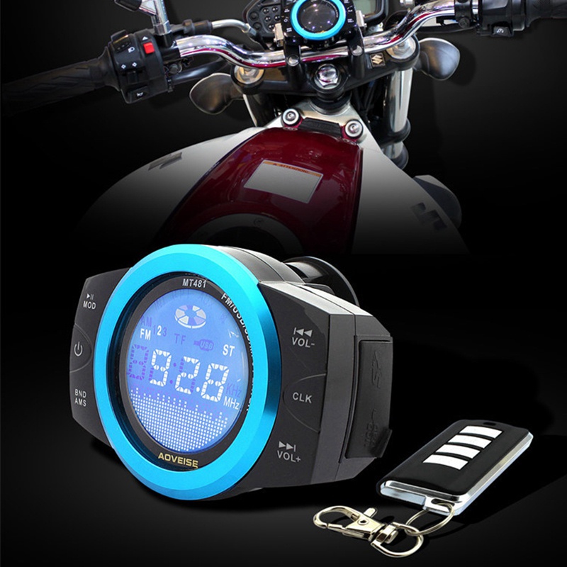 Local StockMotorcycle Audio Sound System Stereo Speaker Scooter FM ...