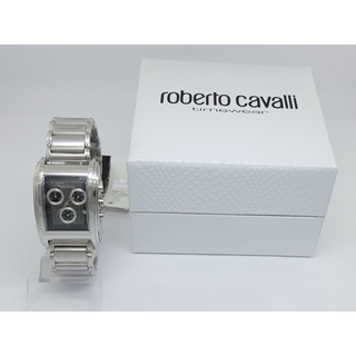 นาฬิกา ROBERTO CAVALLI MENS R7253955025 QUARTZ CHRONOGRAPH พร้อมกล่อง (ใหม่มีตำหนิ)