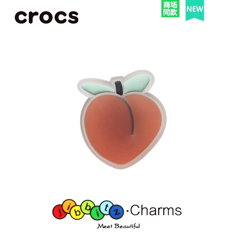 CROCS Croc jibbitz จิบบิตซ์ 3D ใส ดีไซน์ เสน่ห์รองเท้า / จิบบิตซ์แท้ (คุณภาพสูง) / หมุดโครเชต์ / อุปกรณ์รองเท้าโครเชต์
