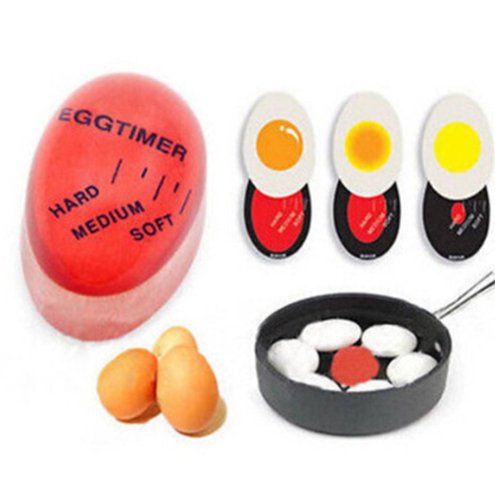 อุปกรณ์วัดอุณหภูมิไข่ต้ม อุปกรณ์เสริมทำอาหาร อุปกรณ์จับเวลาสําหรับใช้ในการต้มไข่ทําอาหาร พร้อมส่งจากไทย เครื่องจับเวลาต้มไข่ Egg Timer ที่วัดอุณหภูมิไข่ต้ม