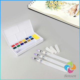 Bensen ปากกาหัวพู่กัน สำหรับวาดภาพสีน้ำ ปากกาหัวพู่กัน  Fountain Pen