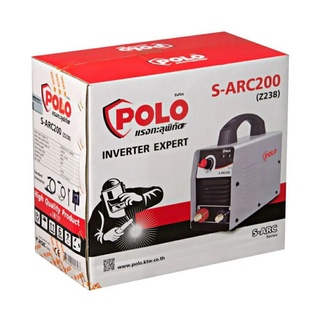 POLO เครื่องเชื่อมไฟฟ้าอินเวอร์เตอร์รุ่น S-ARC-200 รุ่นงานหนัก รับประกันศูนย์ 2ปี