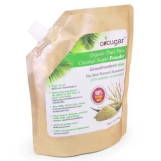 (ส่งฟรี) น้ำตาลดอกมะพร้าวแท้ 100% Organic (GI ต่ำ) (แบบผง) 450g. มาตรฐาน USDA ปลอดภัย ทานได้ระยะยาว
