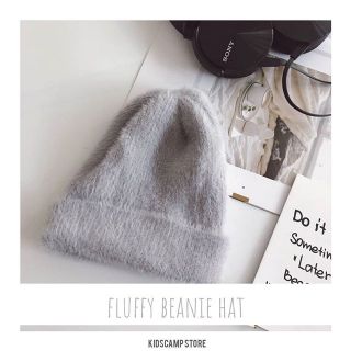 Fluffy beanie hat
หมวกไหมพรม​ By Kidscamp_store