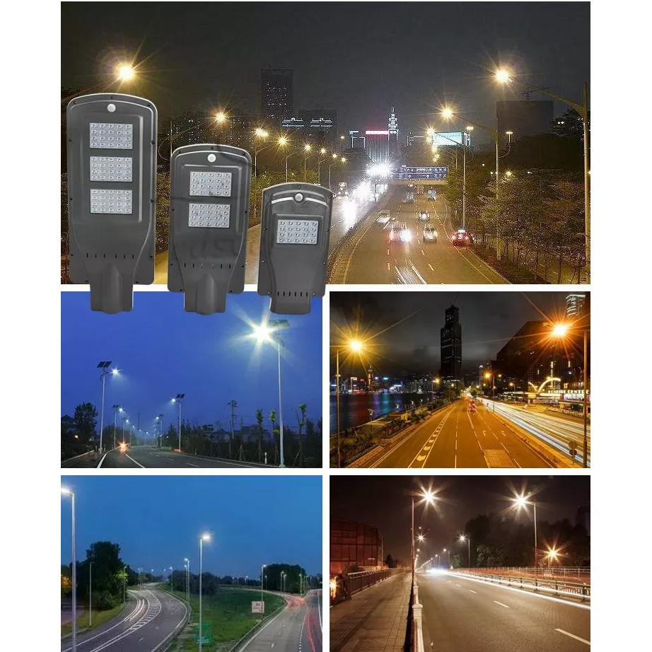 OTOKO โคมไฟถนนโซล่าเซลล์ 40 W  LED STREET LIGHT SOLARCELL 40 W เปิด ปิด อัตโนมัติโดย Senser