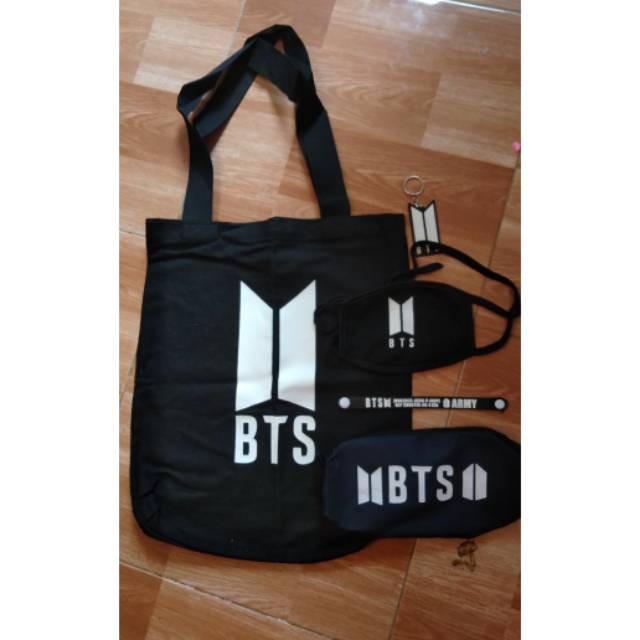 กระเป๋าหิ้ว ลาย bts army kpop bts