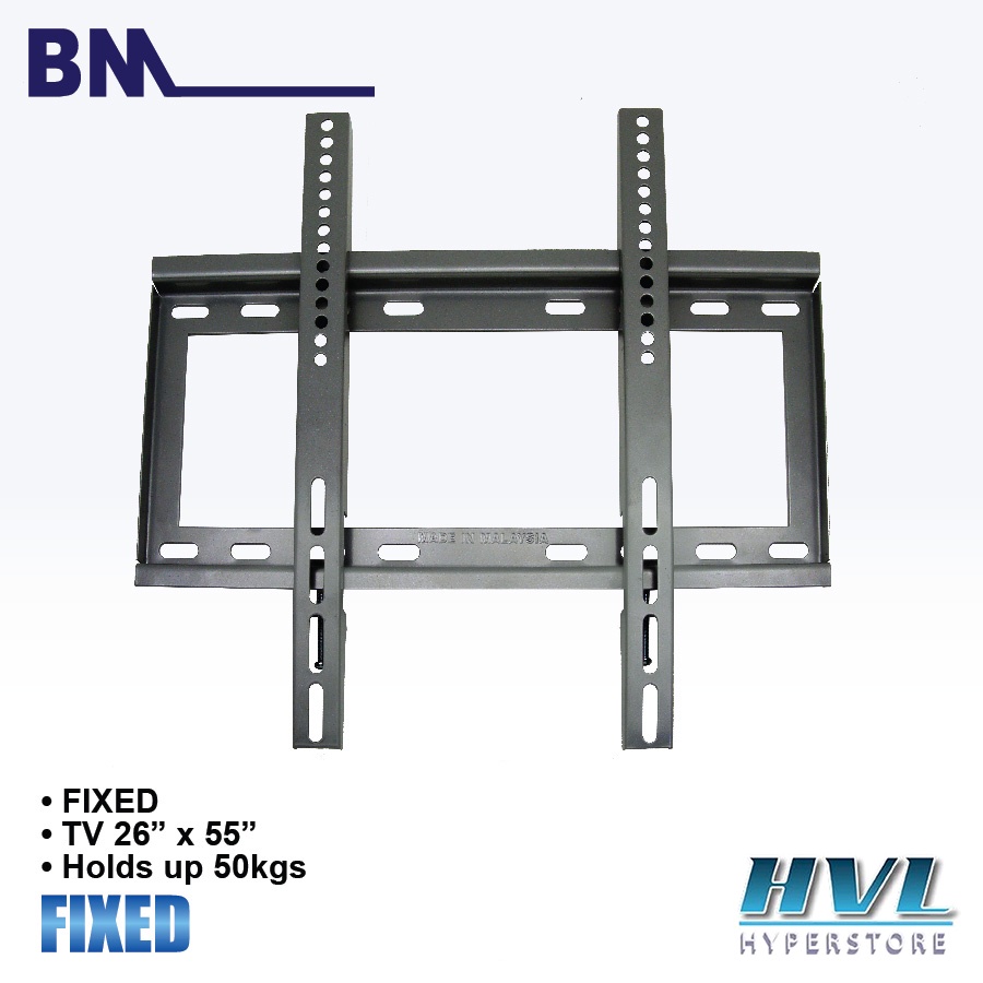 BM TV Bracket Universal Flat Panel Mount 26" - 55" Fix Motion BRK-BM320