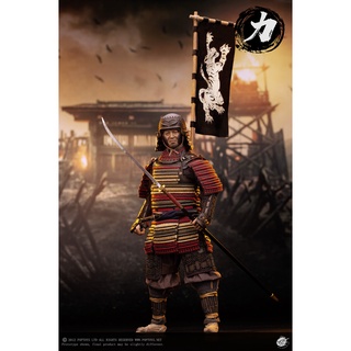 🕊️พร้อมส่ง ฟิกเกอร์ โมเดล ของสะสม POPTOYS EX044 1/6 Ashigaru Trio First Bomb Li Ashigaru Saiga Helmet