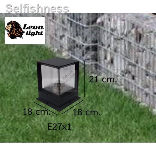 🐝คุณภาพสูง🐝✈♛﹊โคมหัวเสาภายนอก E27รุ่นK374B