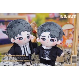 พร้อมส่ง!!! ตุ๊กตาป๋อจ้าน 20 cm ตัวเปล่า ไม่มีชุด ขายเป็นคู่ค่ะ