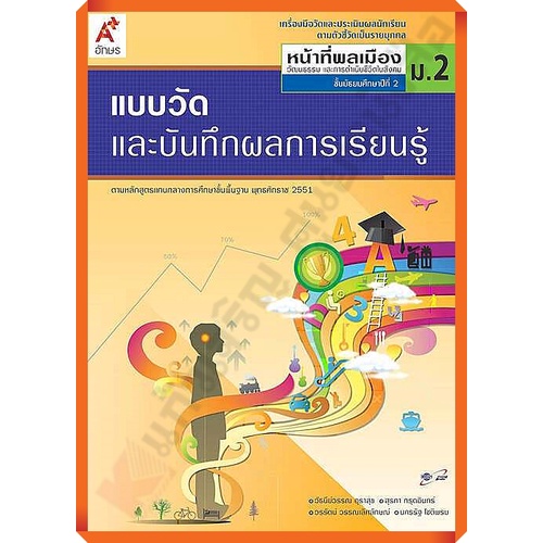 แบบวัดและบันทึกผลการเรียนรู้การหน้าที่พลเมืองม.2 /8858649111715/48-. #อักษรเจริญทัศน์(อจท)