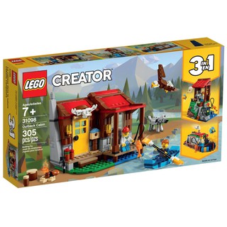 LEGO Creator 3-in-1 Outback Cabin 31098