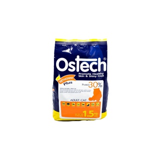 Ostech ออสเทค อาหารเม็ดแมวโต ขนาด 1.5kg