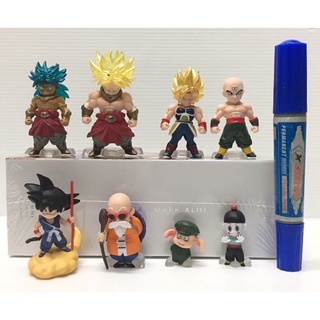 โมเดล ดาร์ก้อนบอลและเพื่อน ชุด 8 ตัว ความสูง 3-8 cm (ujj)