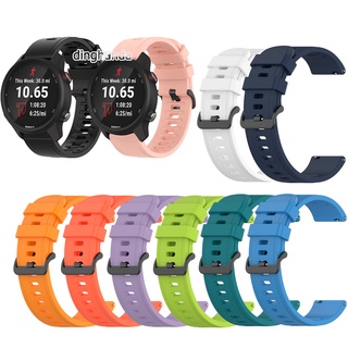 สายนาฬิกาซิลิโคนสำหรับ Garmin Forerunner 645 245 245M