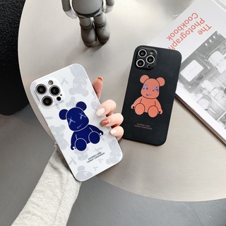 Fashion Gloomy Bear iPhone 7 8 Plus XR XS 11 12 13 Pro Max Case Camera Protection Hot Soft Silicone iPhone X XS XR 11 12 13 Case