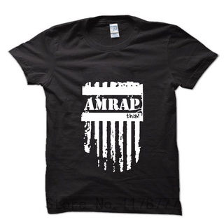 เสื้อยืดแขนสั้นลําลอง พิมพ์ลาย Amrap Series พลัสไซซ์ เหมาะกับฤดูร้อน ของขวัญวันพ่อ สําหรับผู้ชาย