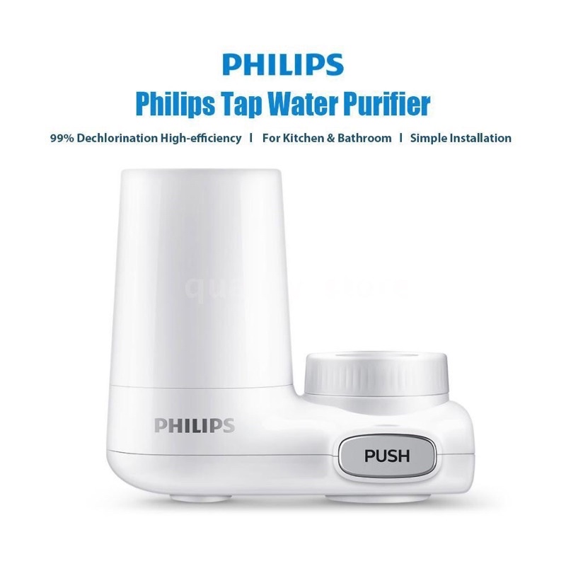 Philips Tap Water Purifier CM-300 -เครื่องกรองน้ำ ก๊อกกรองน้ำ ขจัดคลอรีนที่ตกค้างในน้ำ 99%
