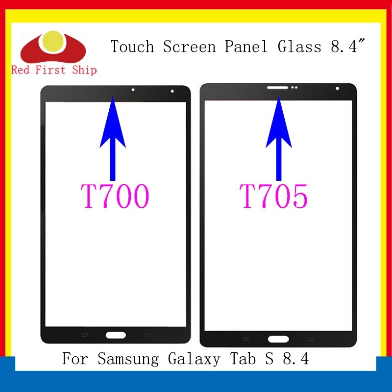 อะไหล่เลนส์กระจกหน้าจอสัมผัส LCD แบบเปลี่ยน สําหรับ Samsung Galaxy Tab S 8.4 T700 T705 T707 SM-T700 