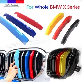 กระจังหน้ารถยนต์ สําหรับ BMW X1 E84 F48 X2 F39 X3 F25 G01 X4 F26 G02 X5 E70 F15 G05 X6 E71 F16 G06 3 ชิ้น