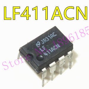 LF 411ACN 411CN 411C LF411 LF411ACN Op Amp IC Dip-8 อินพุต JFET ต่ํา