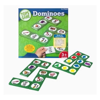 //โดมิโน่ สำหรับเด็ก คำศัพท์ สี domino dominoes โดมิโน//