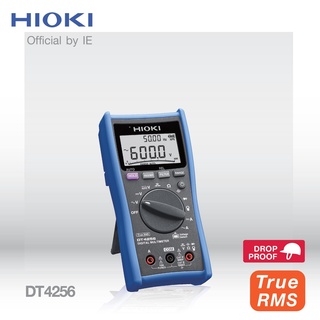 HIOKI DT4256 ดิจิตอลมัลติมิเตอร์ True RMS วัดแรงดัน AC/DC แบบตรวจจับอัตโนมัติสูงสุด 1000 โวลต์