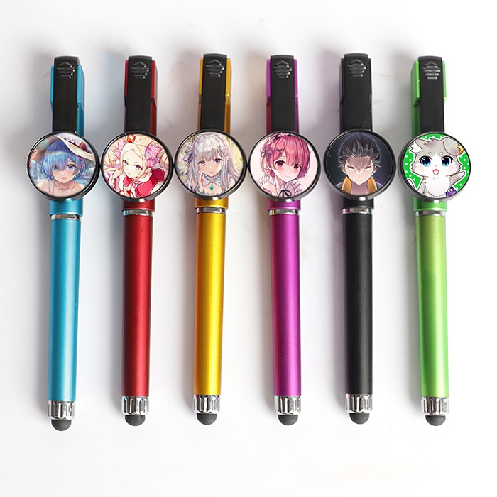 ปากกา Re:Zero 3 in 1 (ปากกา+ปากกาสัมผัส+ที่วางโทรศัพท์)
