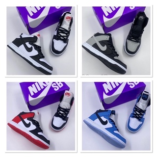 Nike Air Jordan 1 Mid (size38-45) 10สี