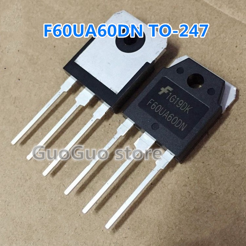 FF60UA60DN TO-3P 2 ชิ้น F60UA60DN 60A 600V การกู้คืนอย่างรวดเร็วไดโอดใหม่ pxb8