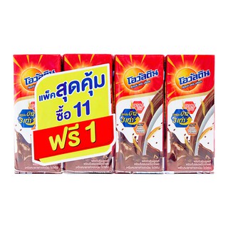 โอวัลติน UHT Choc Malt 180 มล. แพ็ค 12