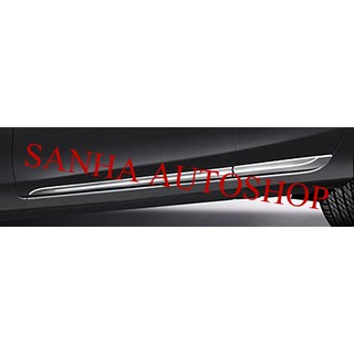 คิ้วกันกระแทกข้างประตูโครเมียม Honda Accord G9 ปี 2013,2014,2015,2016,2017,2018
