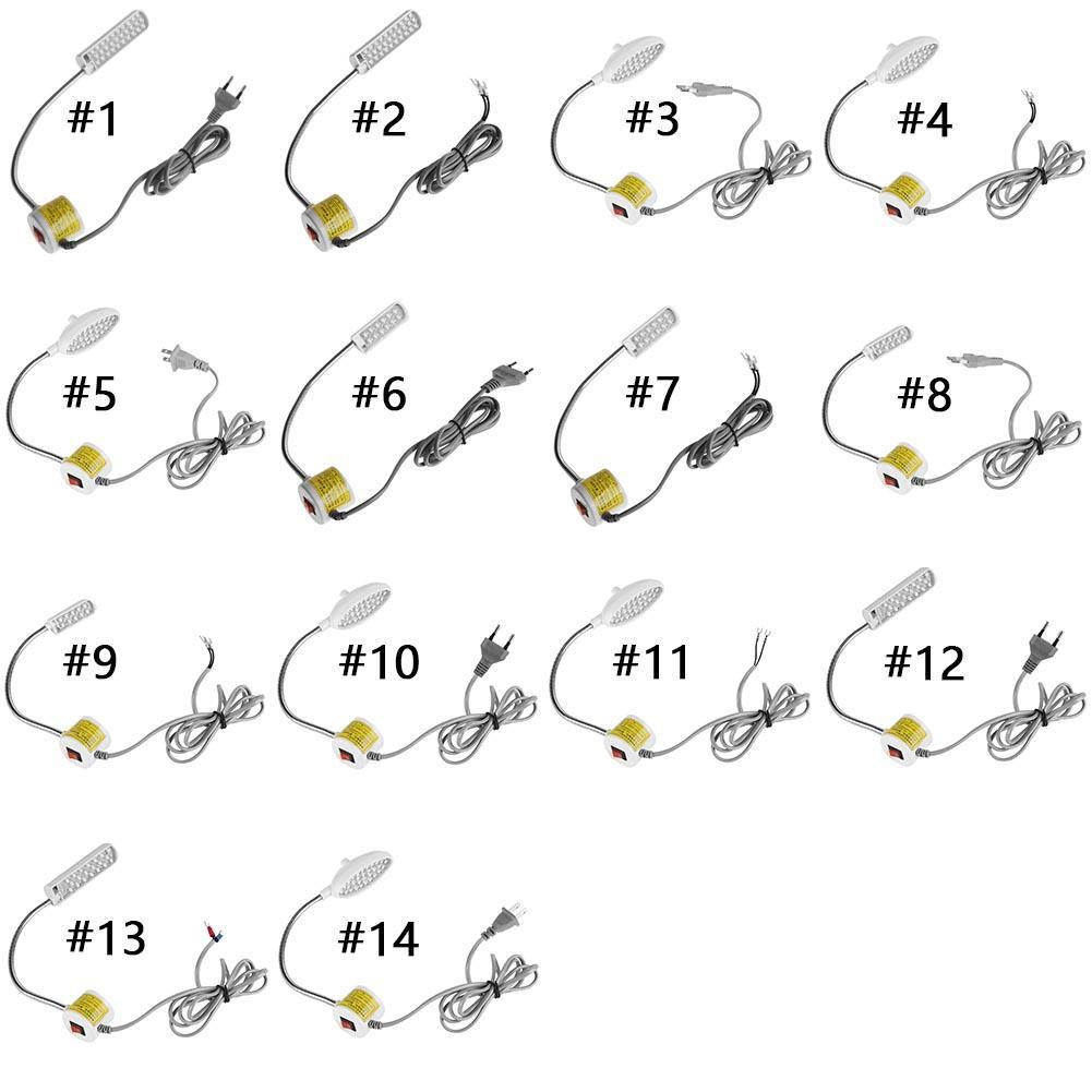 110 V-250 V ไฟ LED สำหรับจักรเย็บผ้า