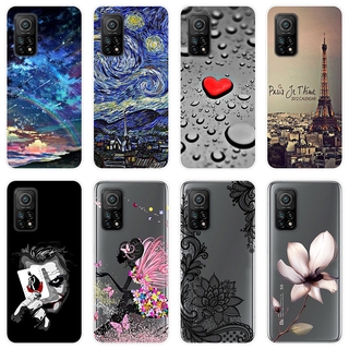 เคสสำหรับ Xiaomi Mi 10T Pro Case Silicone Back Cover Soft Casing Xiaomi Mi10T 10TPro 2020 cartoon TPU เคส