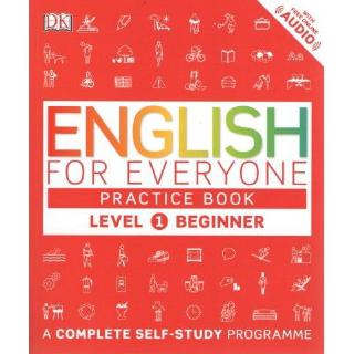 DKTODAY หนังสือ ENGLISH FOR EVERYONE 1:PRACTICE BOOK (DORLING KINDERSLEY)